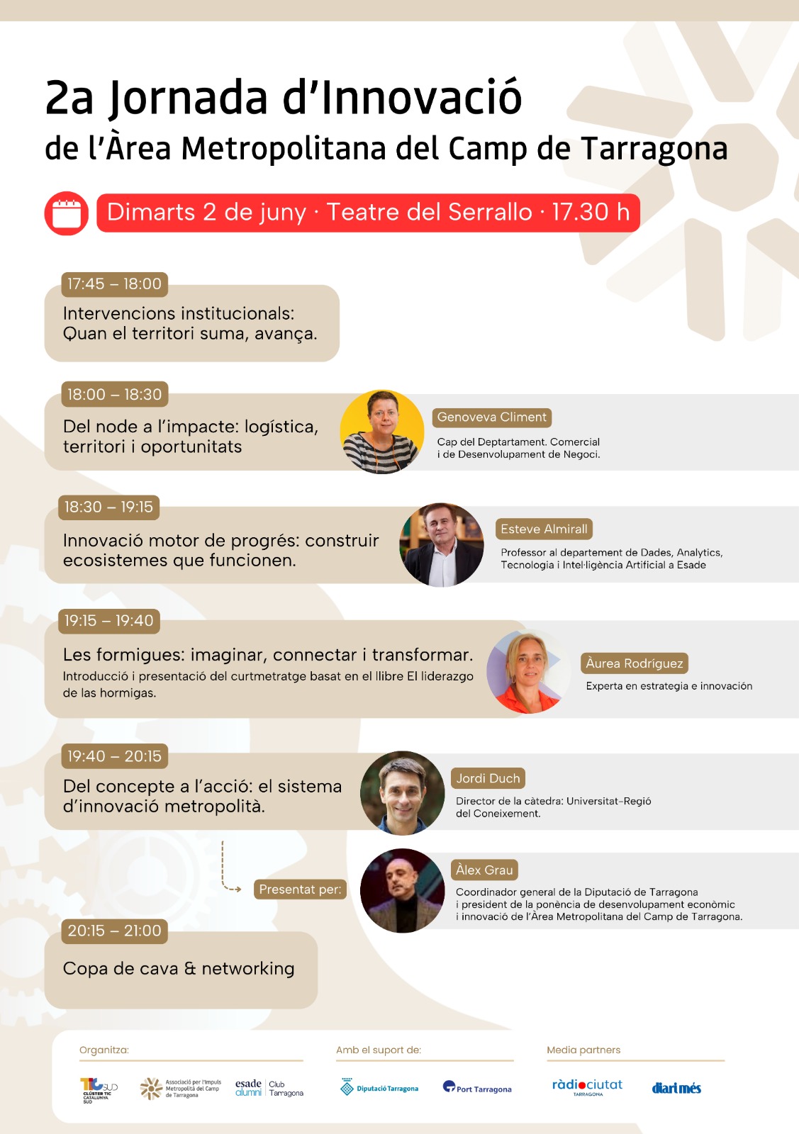 Jornada d'innovació de l'àrea metropolitana del Camp de Tarragona