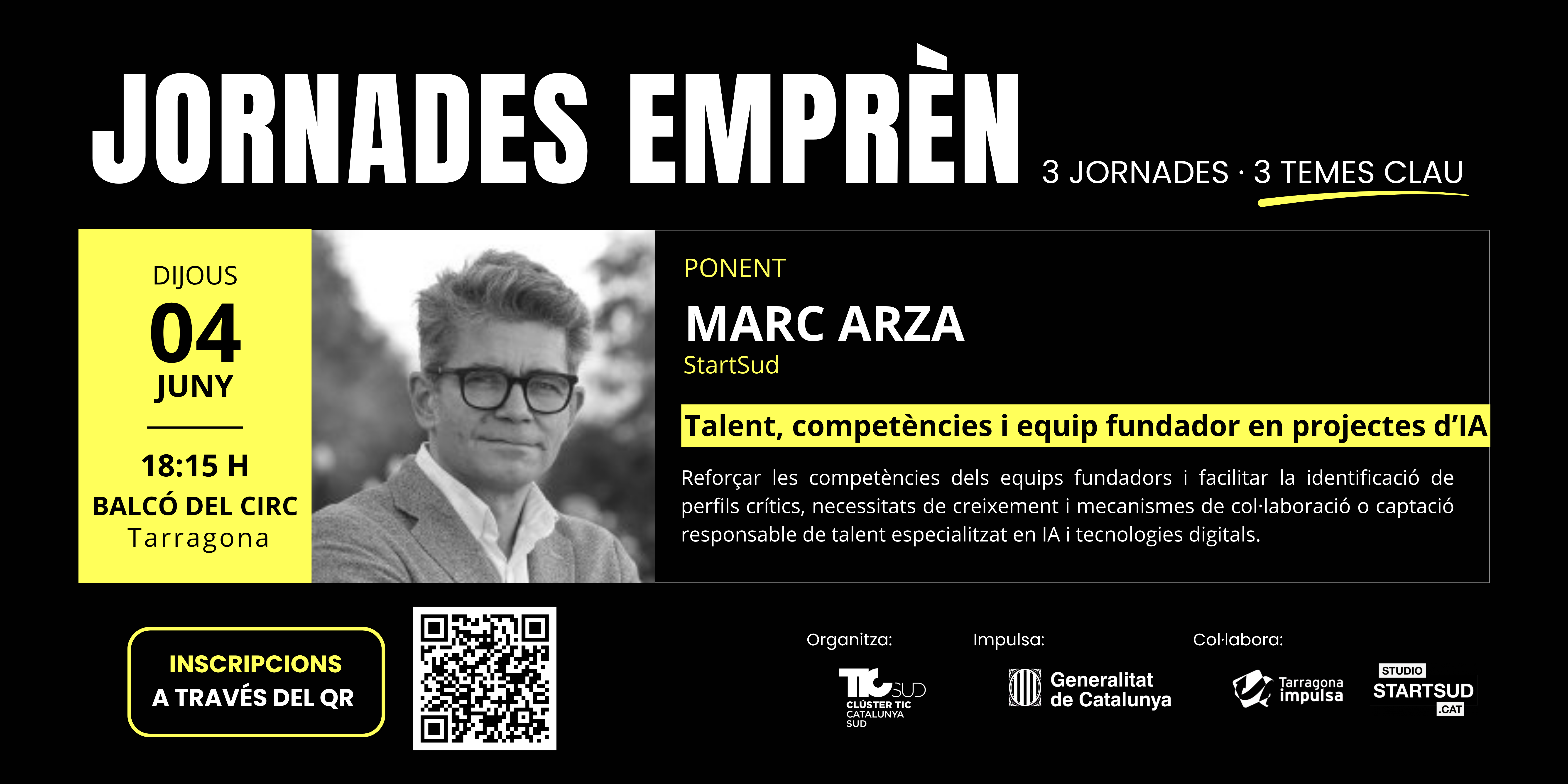 Jornades Emprèn - Marc Arza
